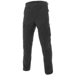 MFH BDU Combat Trousers Ripstop Black