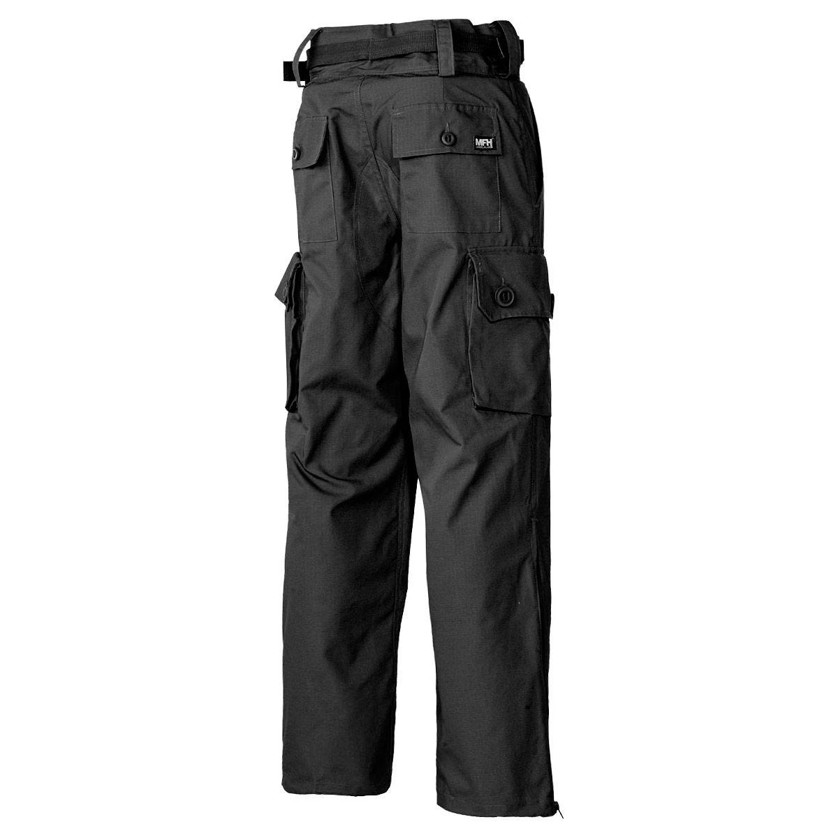 MFH Commando Trousers Smock Ripstop Black 2 MFH Commando Trousers Smock Ripstop Black - Image 2