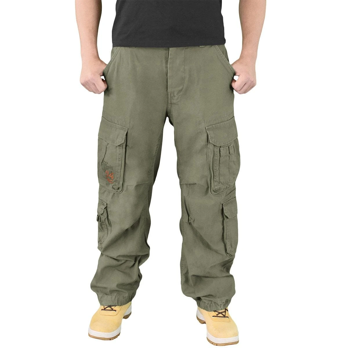 Surplus Airborne Vintage Trousers Olive 3 Surplus Airborne Vintage Trousers Olive - Image 3