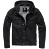 Brandit Cradock Denim Sweat Jacket Black/Black