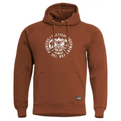 Pentagon Phaeton Hoodie Pioneers Maroon Red