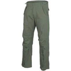 Mil-Tec Pilot Trousers Poplin Cotton Prewashed Olive