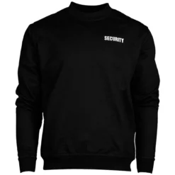 Mil-Tec SECURITY Print Sweatshirt Black