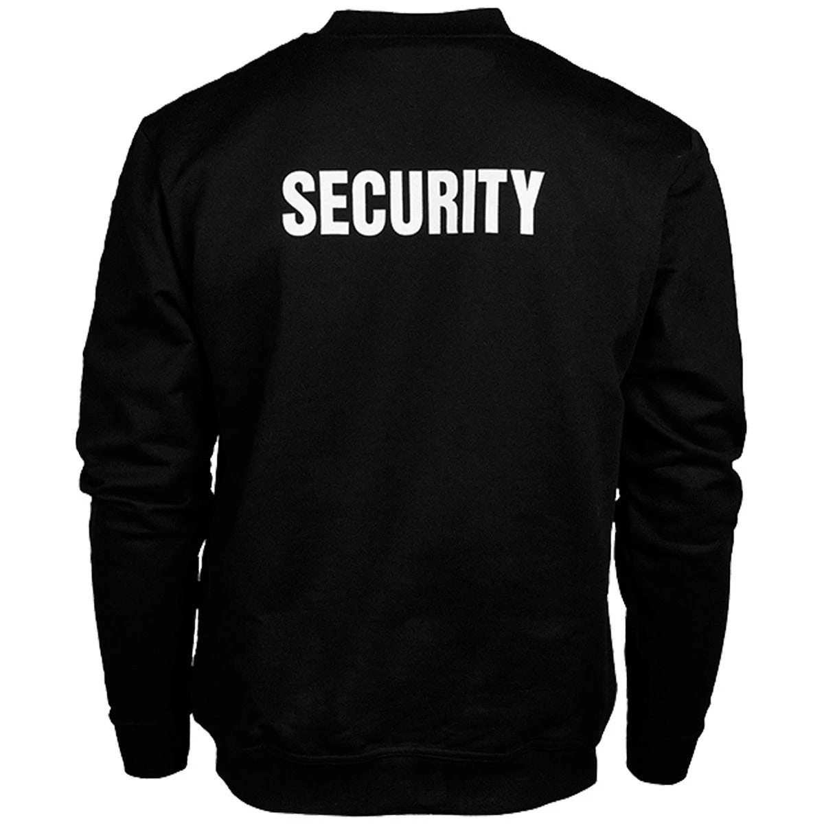 Mil-Tec SECURITY Print Sweatshirt Black 2 Mil-Tec SECURITY Print Sweatshirt Black - Image 2