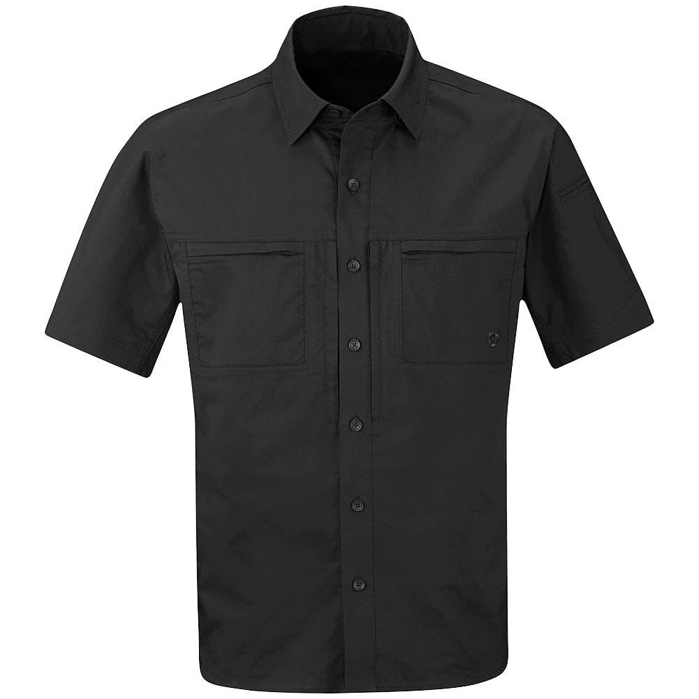 Propper Men's HLX Shirt Short Sleeve Black 1 Propper Men's HLX Shirt Short Sleeve Black