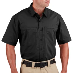 Propper Men's HLX Shirt Short Sleeve Black 6 Propper Men's HLX Shirt Short Sleeve Black -Deals Trenzyne Store Propper HLX Shirt SS Black 3 1001x1001