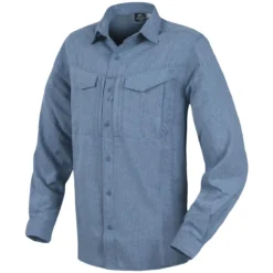 Helikon Defender Mk2 Gentleman Long Sleeve Shirt Melange Blue