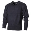MFH Navy Sweater Acrylic Navy Blue