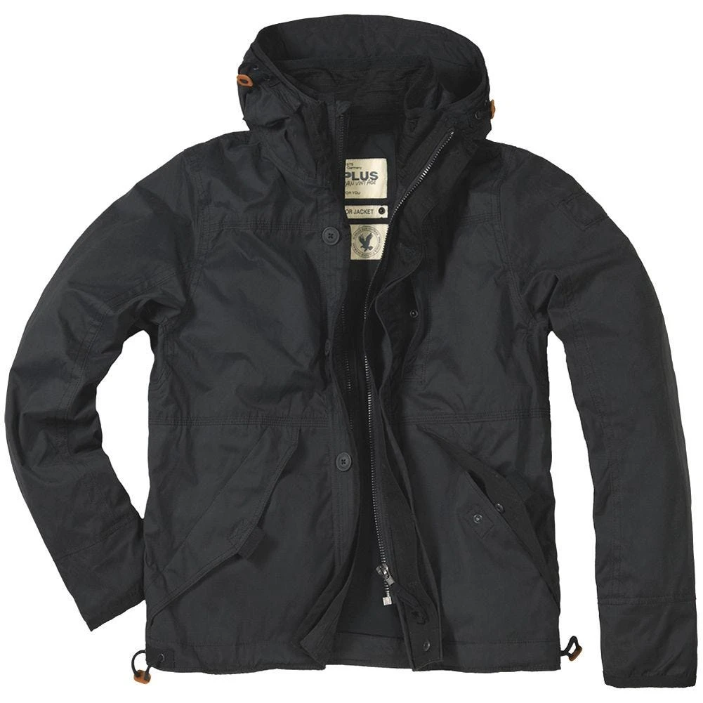 Surplus New Savior Jacket Black 1 Surplus New Savior Jacket Black
