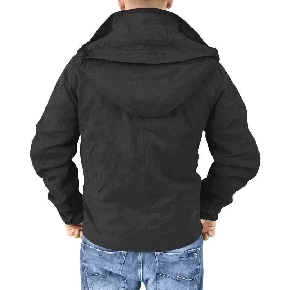 Surplus New Savior Jacket Black 5 Surplus New Savior Jacket Black - Image 5