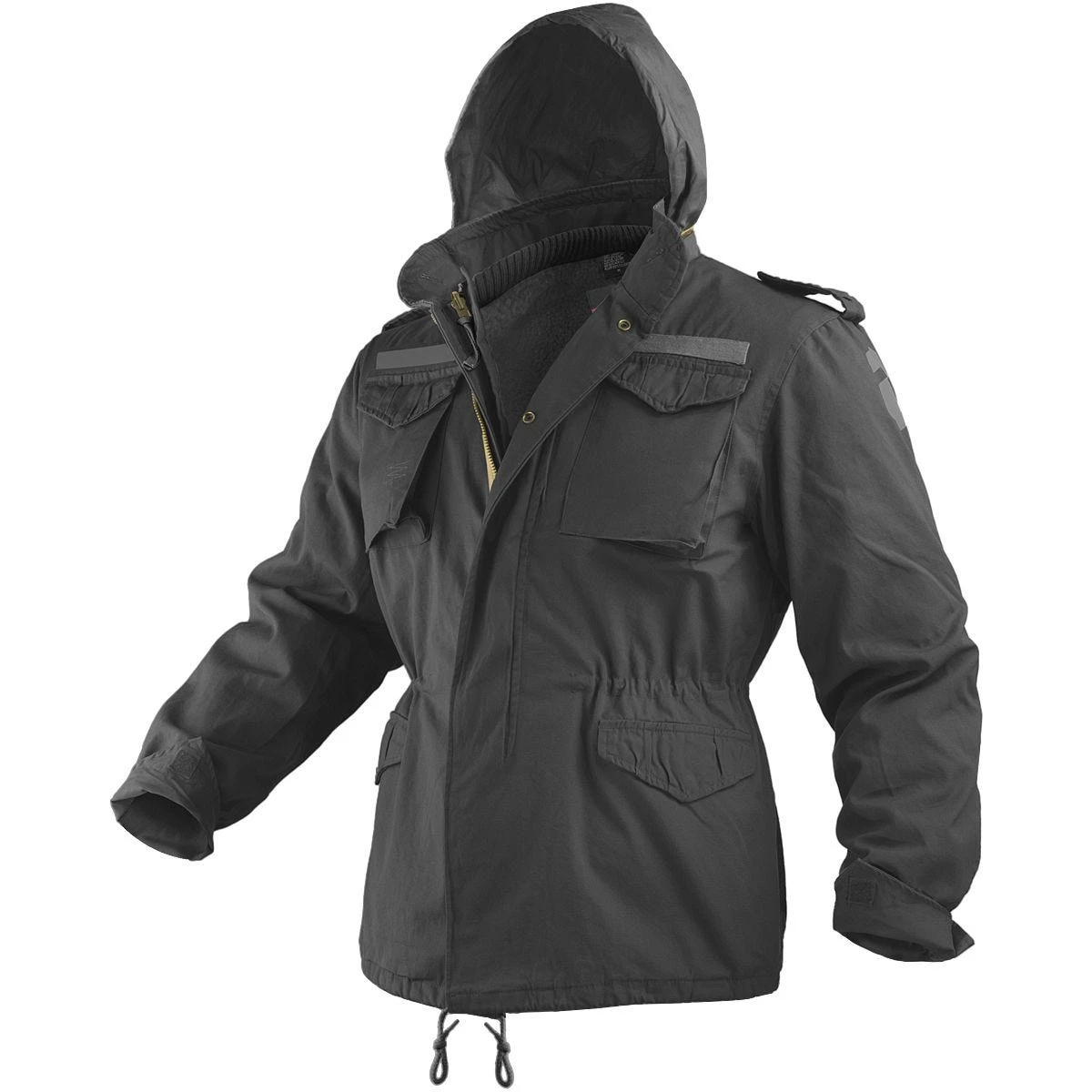 Surplus M65 Regiment Jacket Black 2 Surplus M65 Regiment Jacket Black - Image 2