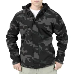 Surplus Windbreaker Jacket With Zipper Black Camo -Deals Trenzyne Store surplus windbreaker zipper black camo ALL 3
