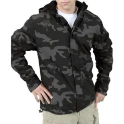 Surplus Windbreaker Jacket With Zipper Black Camo -Deals Trenzyne Store surplus windbreaker zipper black camo ALL 4