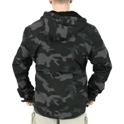 Surplus Windbreaker Jacket With Zipper Black Camo -Deals Trenzyne Store surplus windbreaker zipper black camo ALL 5