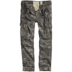 Surplus Premium Slimmy Trousers Black Camo